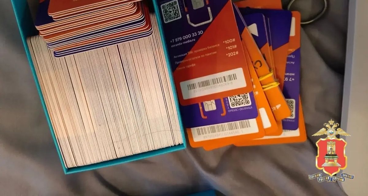 18-летняя девушка из Читы поставила в Твери сим-бокс на 300 карт для мошенников